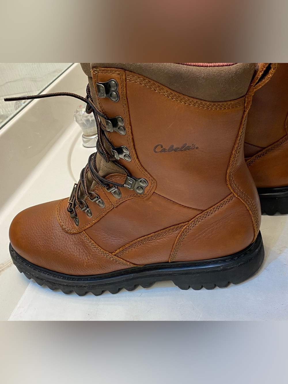 Cabelas Iron Ridge 800 GORE-TEX Men’s insulated boots Size 10.5 EE excellent - Picture 4 of 14